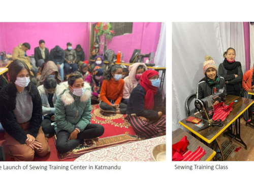 Family First Nepal Team Launches Sewing Training Centre for At-Risk Moms.